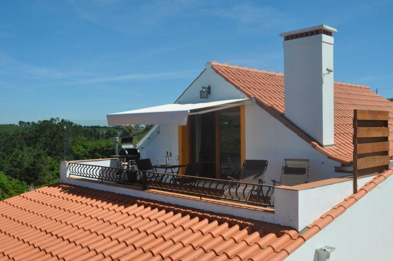 Quinta Do Bom Vento Guest House Obidos Bagian luar foto